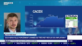 Bastien Drut (CPR AM) : 2023 sera-t-elle forcément l'année du très net reflux de l'inflation ? - 04/01