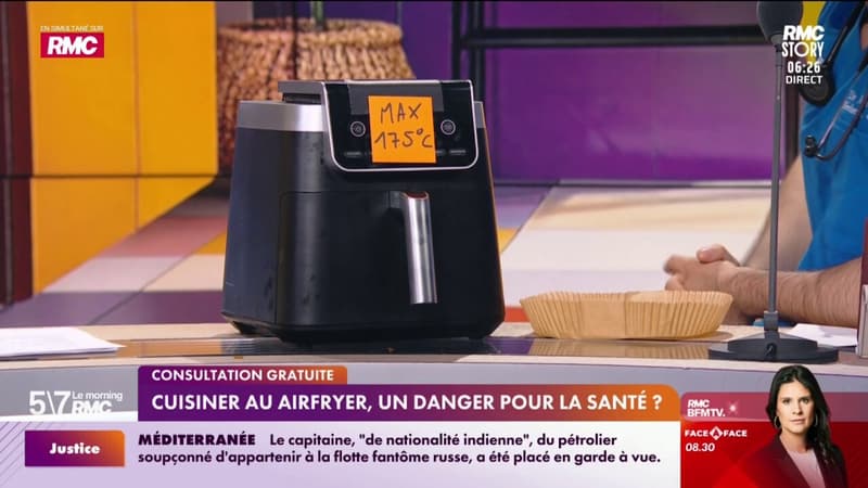 RMC Santé - Cuisiner au Airfryer, un danger pour la santé ?