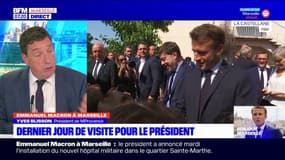 Vers une réduction des vacances d'été? En visite à Marseille, Emmanuel Macron appelle à repenser le "temps scolaire"