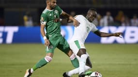 Riyad Mahrez et Sadio Mané.