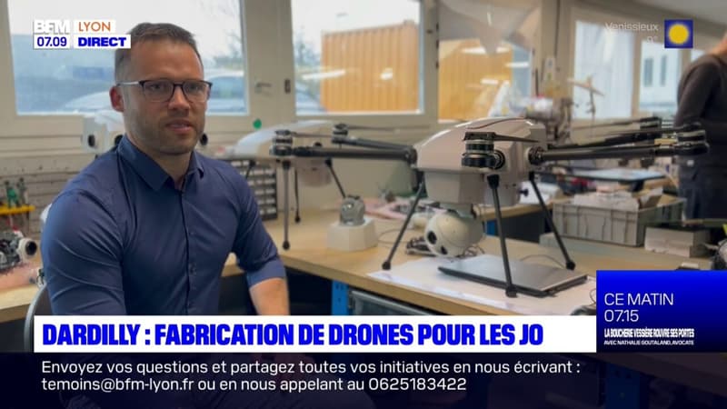 JO 2024: une entreprise de Dardilly sollicitée pour fabriquer des drones