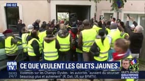 Que veulent les gilets jaunes ?