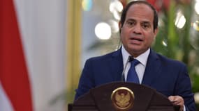 Le président égyptien Abdel Fattah al-Sissi réélu ce jeudi avec plus de 90% des voix. 