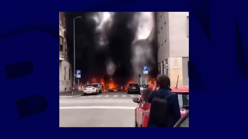 Italie: une camionnette contenant des bouteilles d'oxygène explose dans le centre de Milan