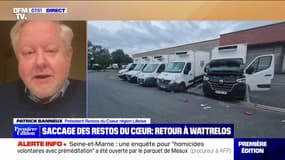 Vol et vandalisme des associations caritatives: "Ça fatigue énormément les bénévoles et met à mal l'action quotidienne", affirme Patrick Banneux (président Restos du Cœur région Lilloise)