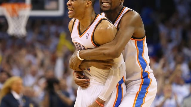 Russell Westbrook et Kevin Durant