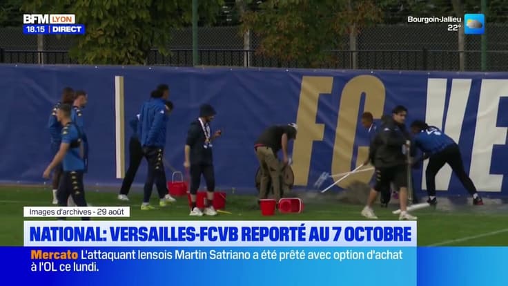 National : Versailles-FCVB reporté au 7 octobre