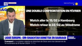 Ligue Europa: l'OM affrontera le Shakhtar Donetsk en barrage