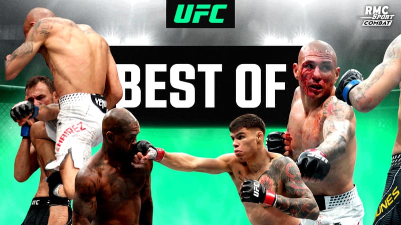 Saltos et genoux en acier, le Best OF de l'UFC Mexico City !