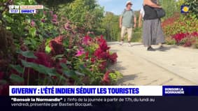 Jusqu'à 28°C: les touristes profitent des températures anormalement élevées à Giverny