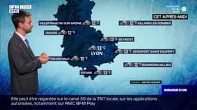 Météo Rhône: beaucoup de nuages et de la pluie ce jeudi, jusqu'à 13°C à Lyon
