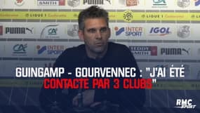Guingamp - Gourvennec : « J’ai été contacté pat trois clubs »