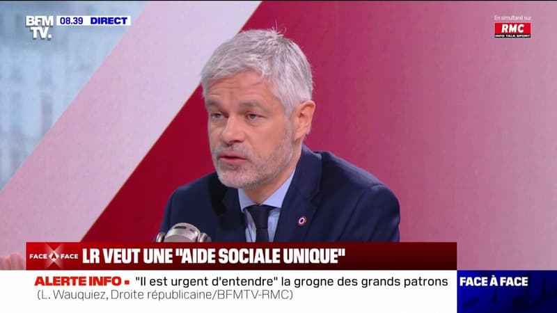 Laurent Wauquiez (LR) souhaite une 