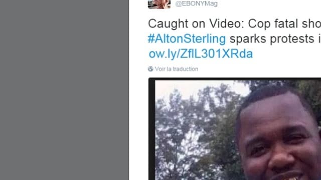 Alton Sterling, abattu par la police mardi soir, avait 37 ans.