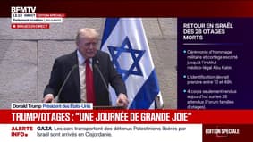 Donald Trump: "Ce n'est pas la fin que d'une guerre, c'est la fin d'une ère de terreur et de mort"