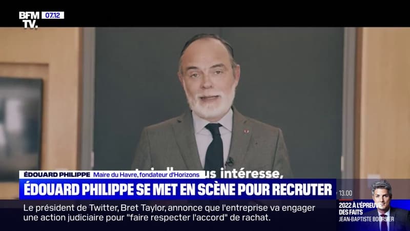 Edouard Philippe publie une vidéo pour appeler à adhérer à son parti 