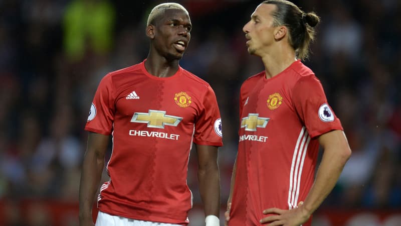 Paul Pogba et Zlatan Ibrahimovic