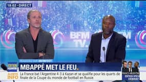 Manu Petit : "Mbappé a éteint Messi, il a été monstrueux !"
