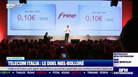 Télécom Italia, le duel Niel - Bolloré