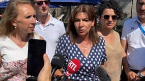 Anne Hidalgo ce mardi 6 août à Paris.