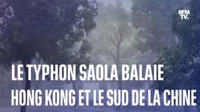 Hong Kong: le super typhon Saola pourrait être le plus puissant depuis 1949