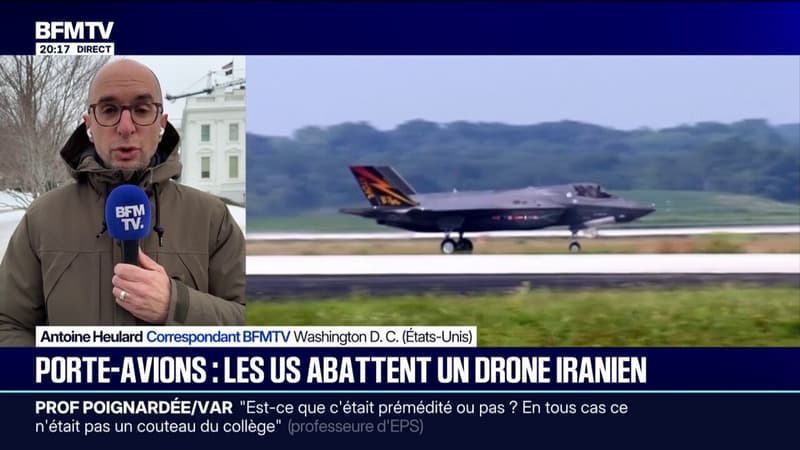 Iran/États-Unis: l'armée américaine abat un drone iranien qui s'approchait de l'USS Lincoln