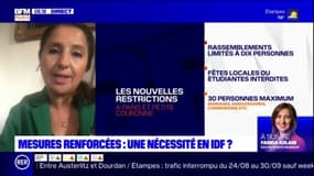 Mesures anti-Covid en Ile-de-France: "elles sont plus que nécessaires, elles sont impératives", juge la vice-président de région en charge de la Santé