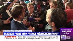Emmanuel Macron: "Je ne veux pas que Jean-Luc Mélenchon gagne aux législatives"