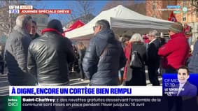 Grève du 31 janvier: la manifestation se prépare à Digne-les-Bains