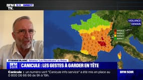 Vigilance rouge canicule: "La France ne peut pas éluder cette question de l'augmentation de ces épisodes de grande canicule", pour Étienne Blanc (sénateur LR du Rhône)