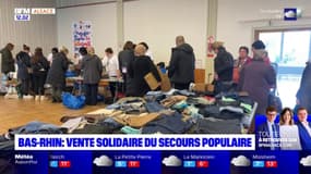 Strasbourg: grand succès pour la vente solidaire du Secours populaire
