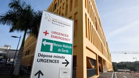 Cette photo montre l'hôpital universitaire Pierre Zobda de Fort-de-France, en Martinique, le 31 août 2021.