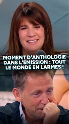 Moment d'anthologie dans l'émission : tout le monde en larmes !