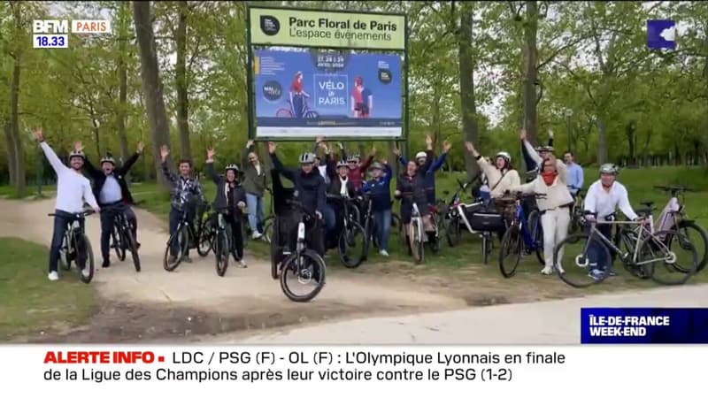 Île-de-France: la grande fête du vélo est en selle