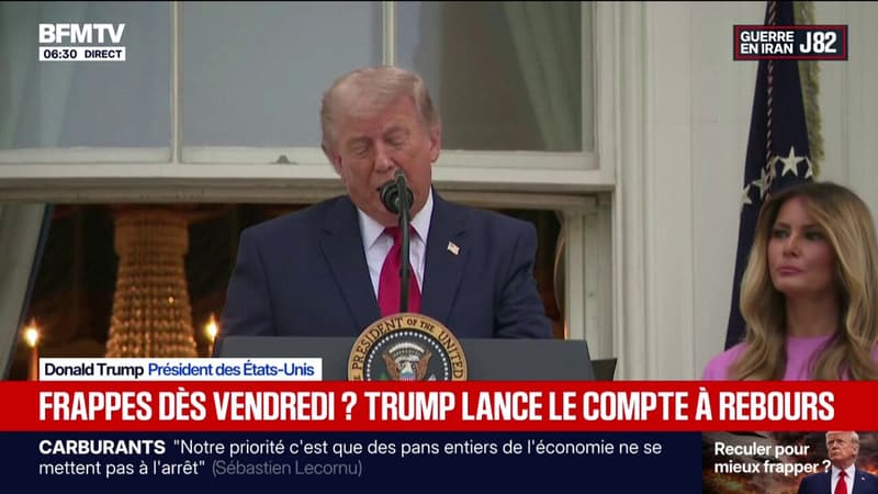 Guerre au Moyen-Orient: Donald Trump fixe un nouvel ultimatum à l'Iran, mais dit encore espérer une issue diplomatique au conflit