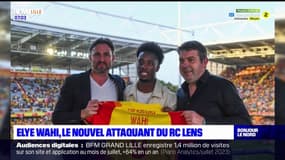 Ligue 1: Elye Wahi, le nouvel attaquant du RC Lens