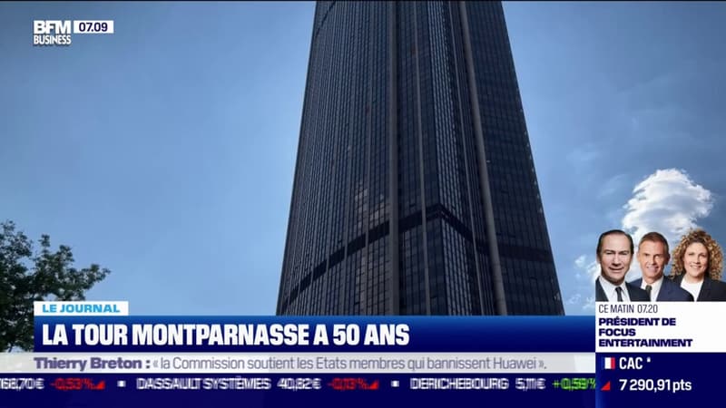 La Tour Montparnasse a 50 ans