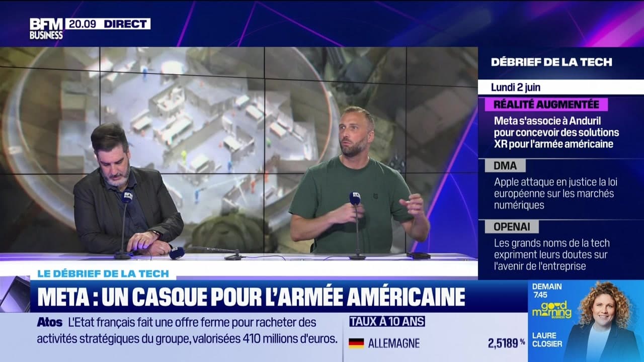 Le débrief de la tech - lundi 2 juin