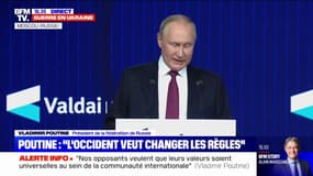 Vladimir Poutine: "Lorsque quelque chose est devenu profitable pour l'Occident, ils cherchent à changer les règles"