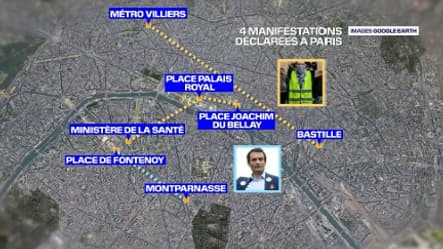 Quatre manifestations ont été déclarées pour ce samedi 31 juillet à Paris. 
