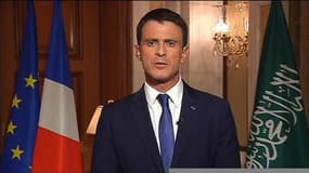 "Nous frappons les terroristes quelle que soit leur nationalité", assure Manuel Valls