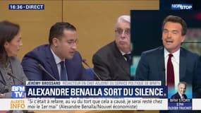 Un an après l'affaire qui a secoué l'Élysée, Alexandre Benalla sort du silence