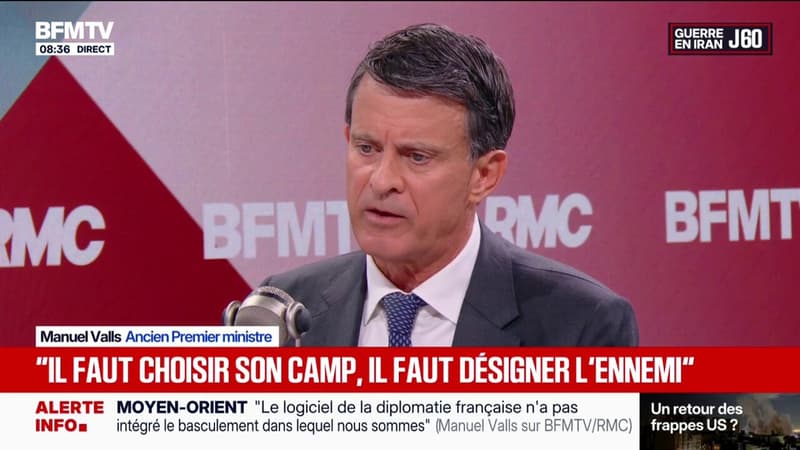 "Il faut que la France s'implique encore davantage" dans le désarmement du Hezbollah, déclare Manuel Valls, ancien Premier ministre