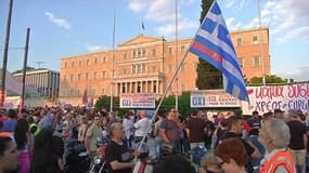 Grèce: importante manifestation en faveur du non au référendum