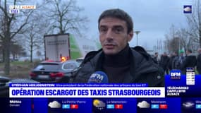 Strasbourg: une opération escargot des taxis organisée pour demander l'accès aux voies de la ligne G