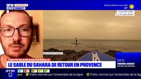 Le sable du Sahara de retour en Provence dès ce vendredi: "Un week-end plutôt mitigé qui s'annonce"