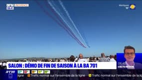 Salon-de-Provence: un spectacle de la patrouille de France pour la fin de saison