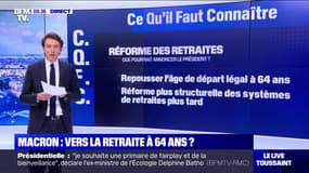 Que pourrait annoncer Emmanuel Macron concernant la réforme des retraites ?