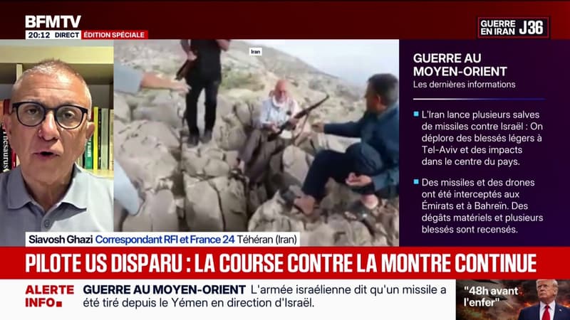 Pilote américain disparu en Iran: les recherches se poursuivent dans le pays