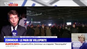 Meeting d'Éric Zemmour: des journalistes de Quotidien ont été exfiltrés par le service de sécurité 